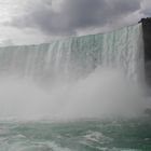 steaming waterfall