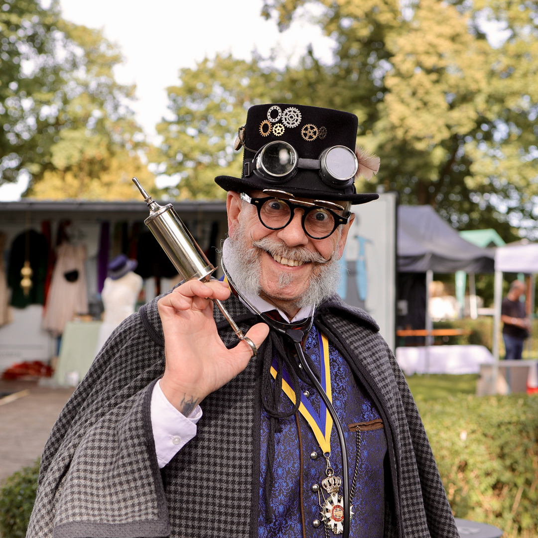 Steampunk am Schiffshebewerk Henrichenburg