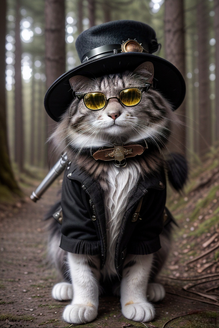 Steampunk Cat