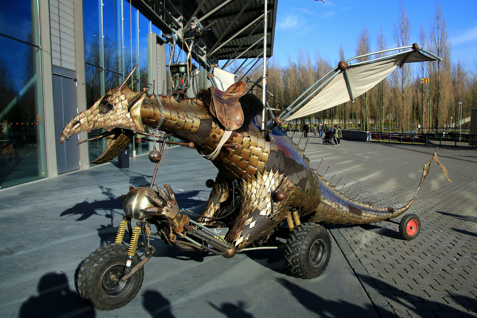 Steampunk Drache 