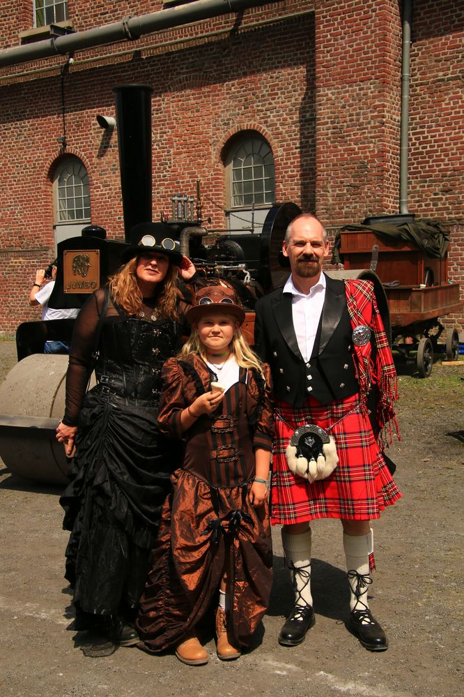 Steampunk Familie