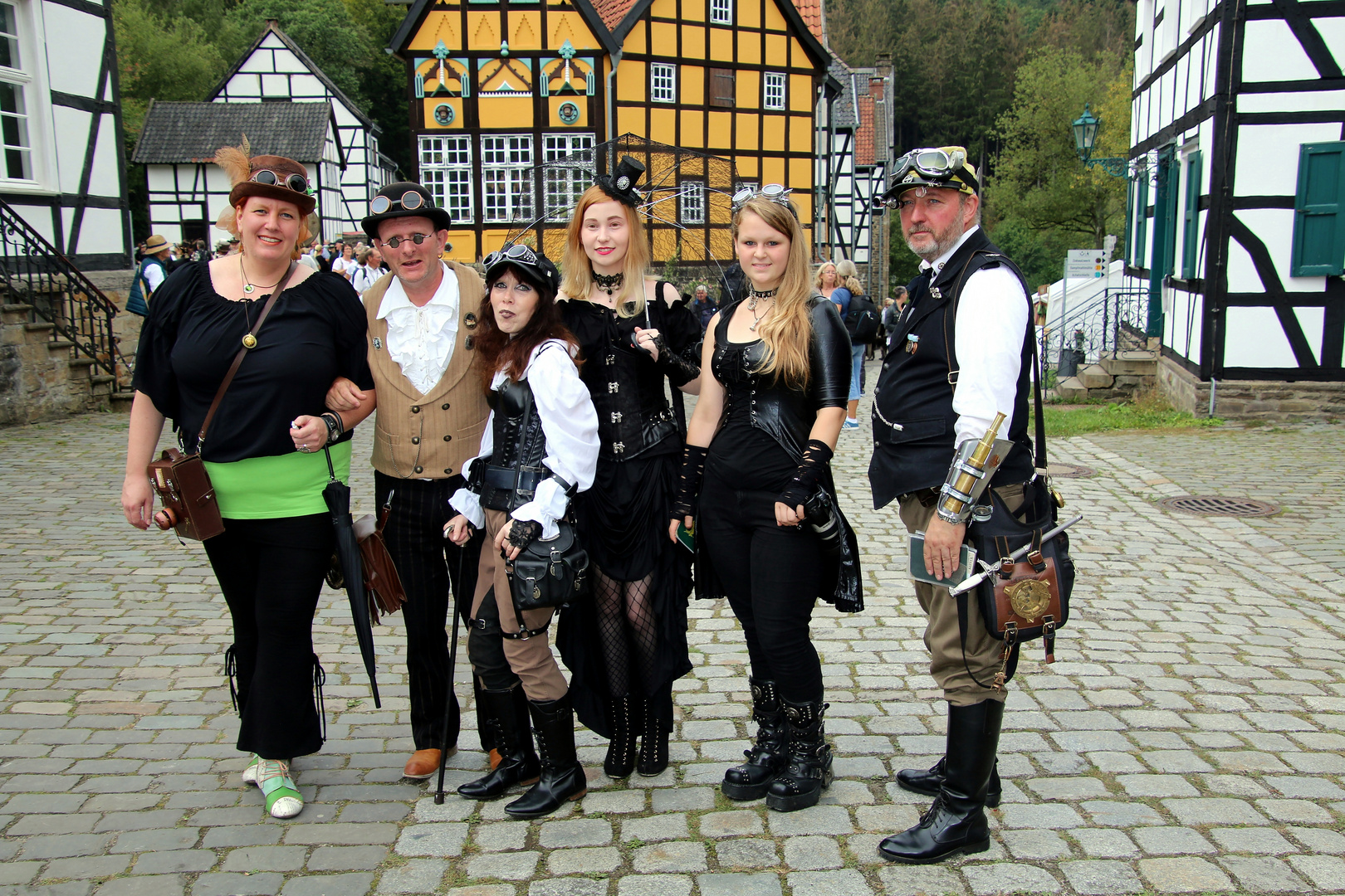 Steampunk Familie