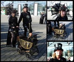  Steampunk Familie