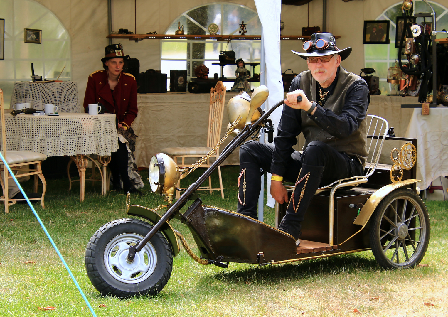 Steampunk Gefährt