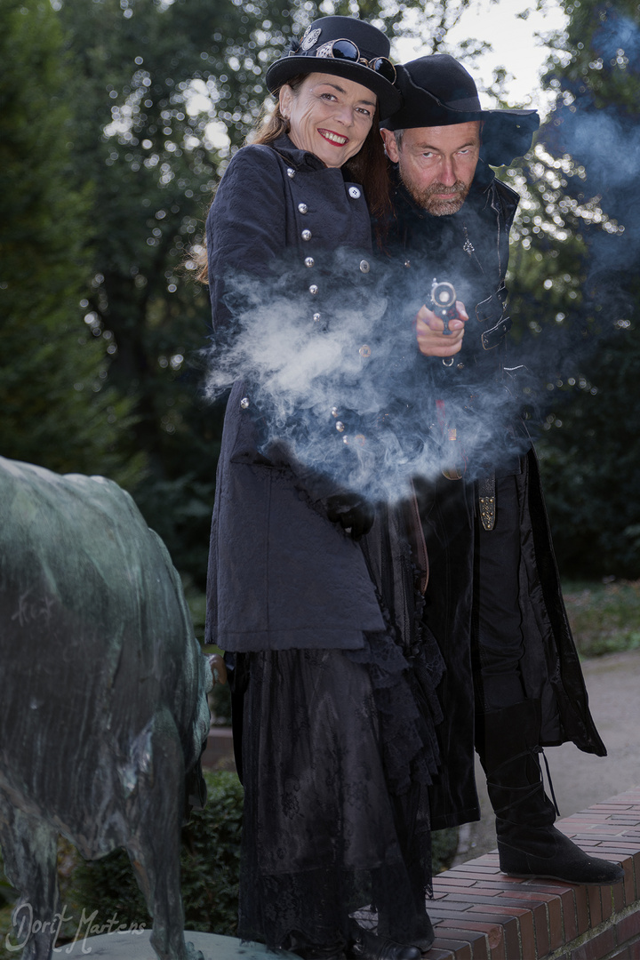 Steampunk im Stadtpark Hamburg