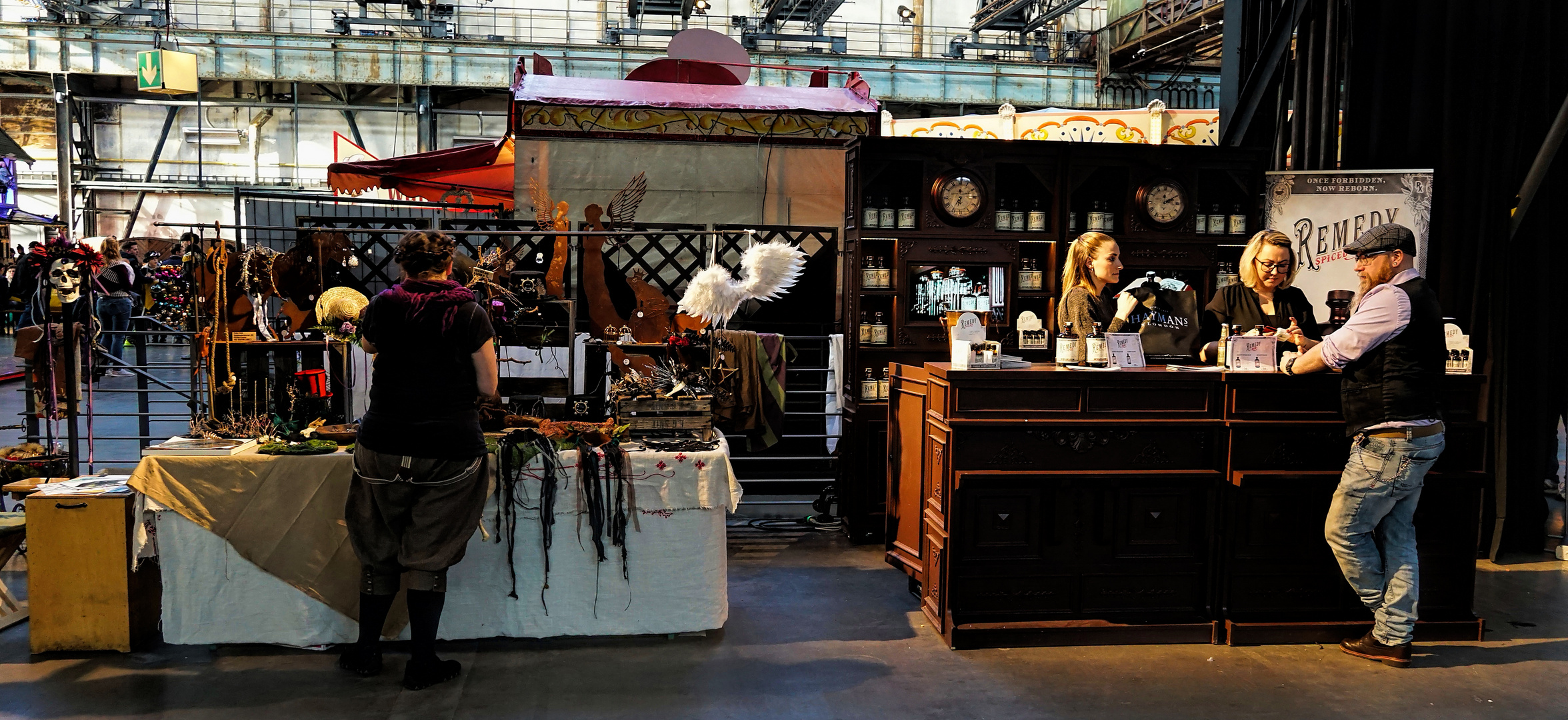 Steampunk Jahrmarkt und Historischer Jahrmarkt in Bochum