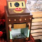 Steampunk Kaffeemaschine 