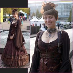 Steampunk-Kleid