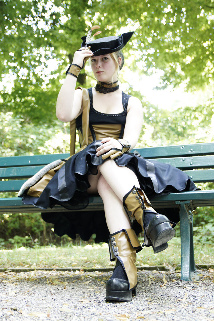 Steampunk + Kuro Lolita + Pirate,LET'S GO!