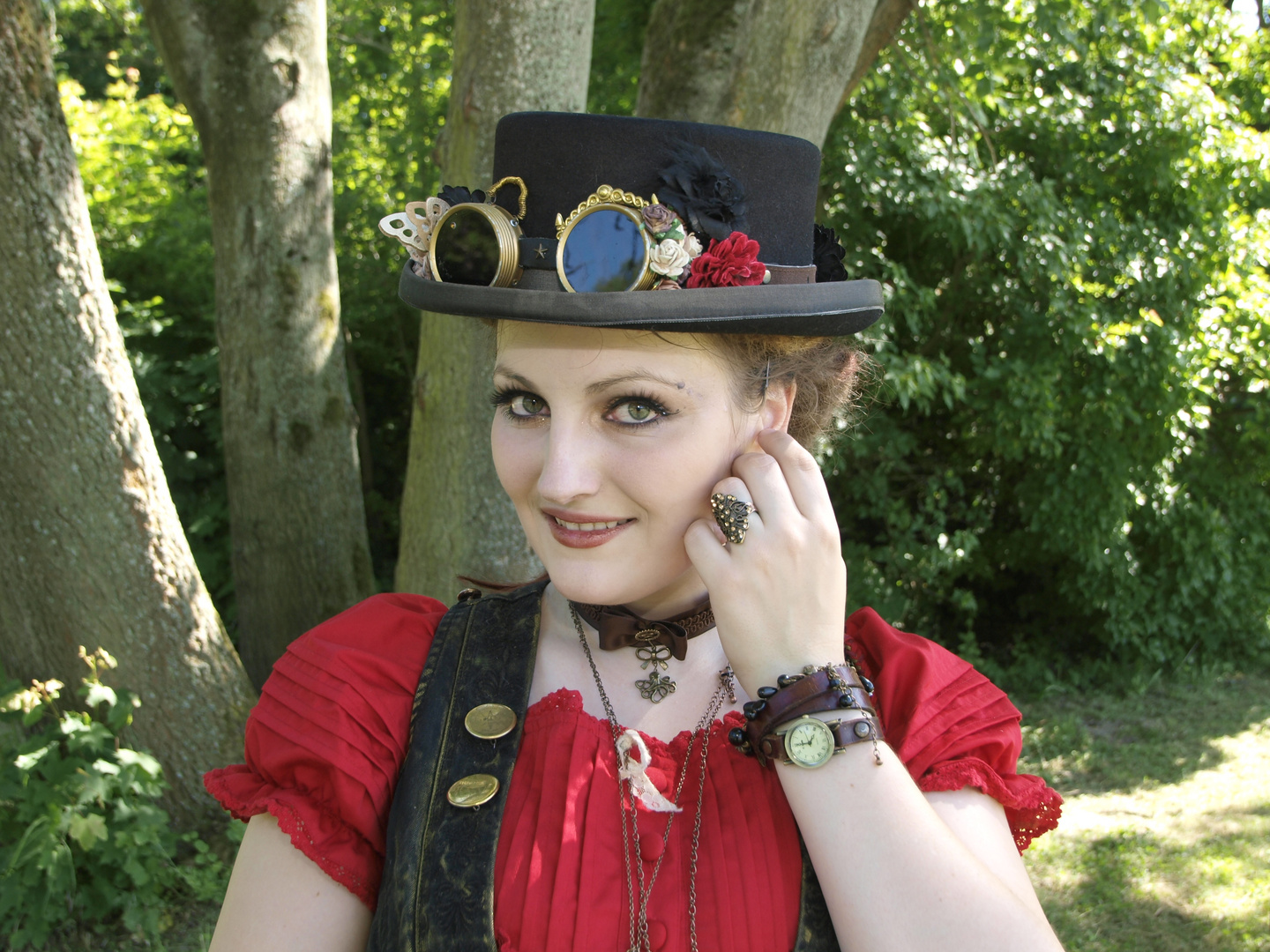 Steampunk-Lady