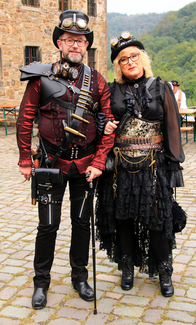 Steampunk Paar 