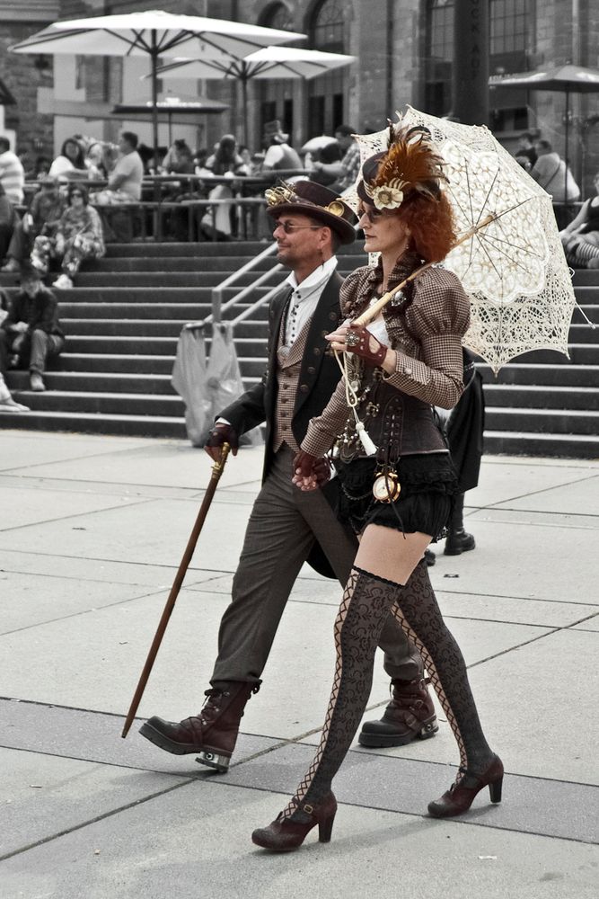 Steampunk Paar