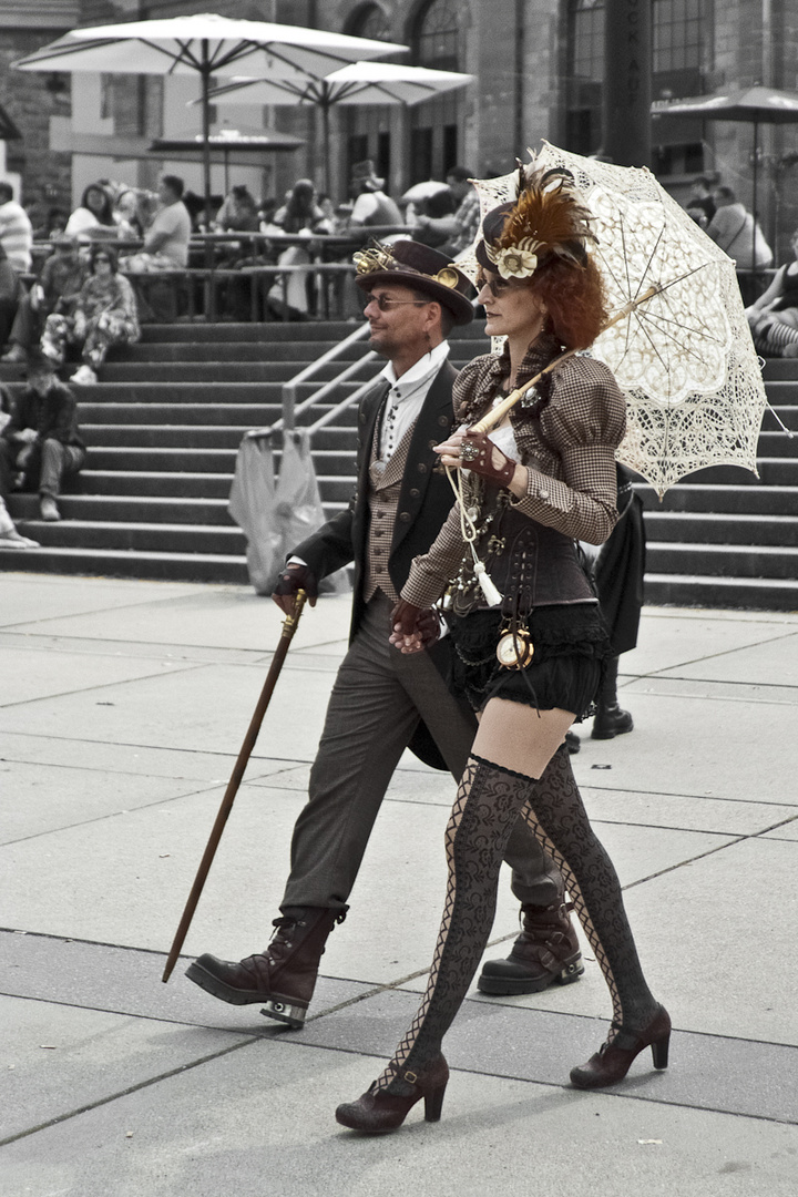 Steampunk Paar