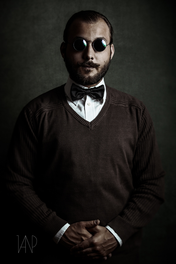 SteamPunk Portrait - ©2014 Jan Pollack