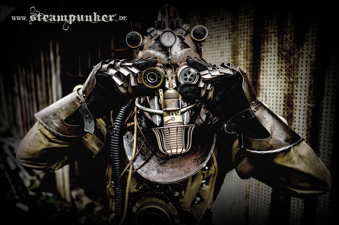 Steampunk Steampunker Foto &amp; Bild szene, steampunk retrofuturismus
