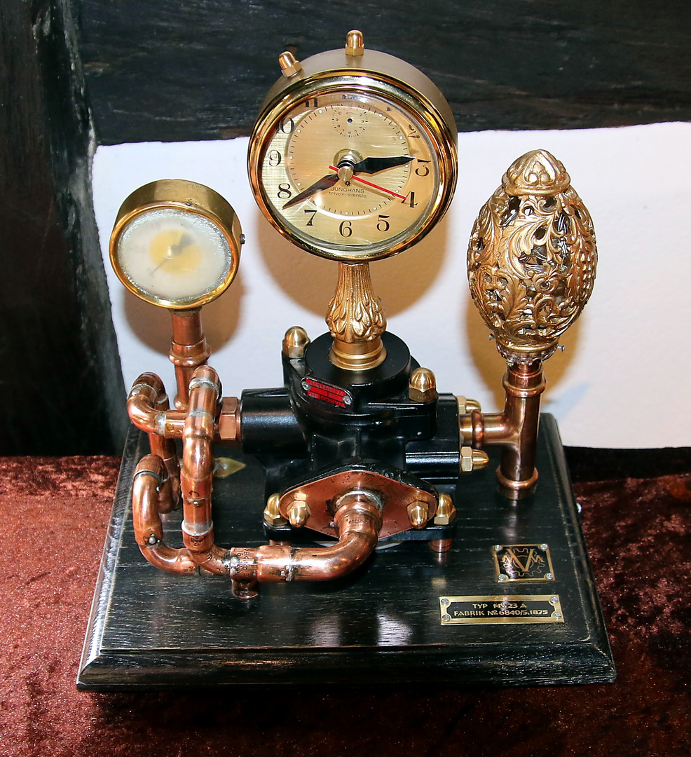 Steampunk Uhr