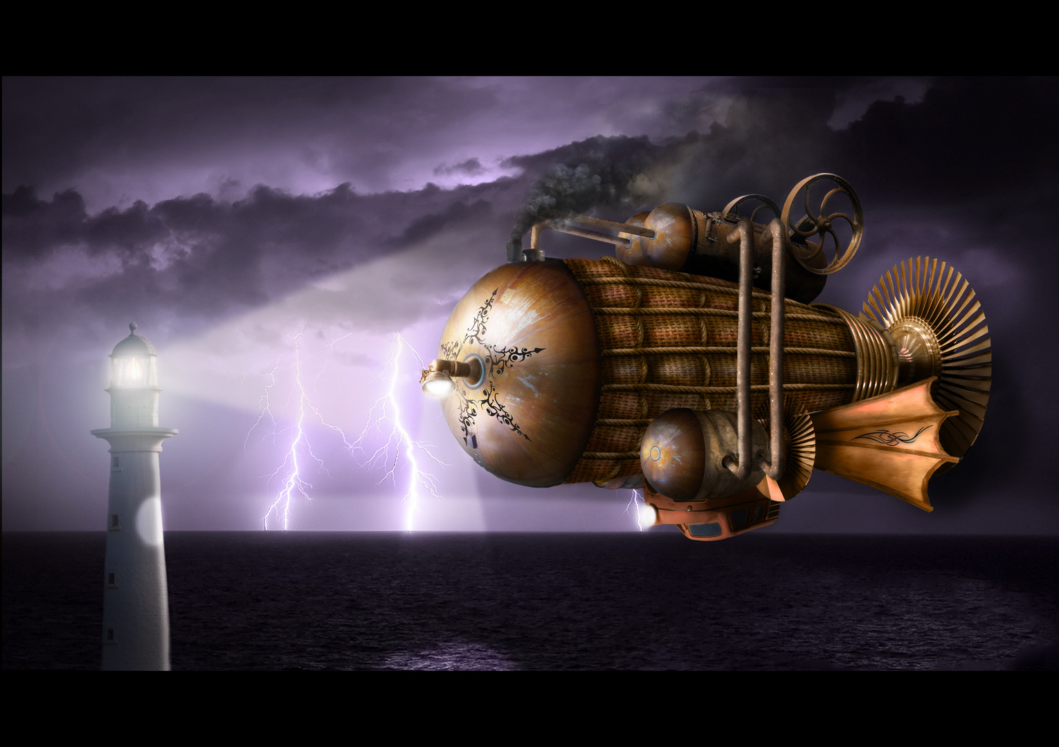 Steampunk Zeppelin