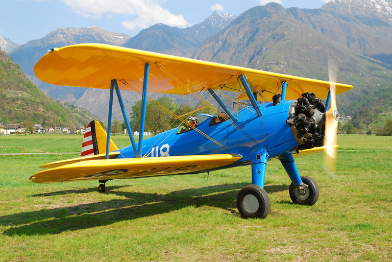 Stearman 118 in San Vittore