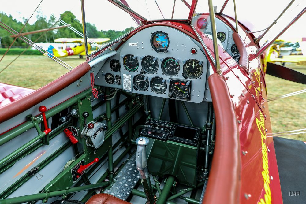 Stearman Pilotenplatz