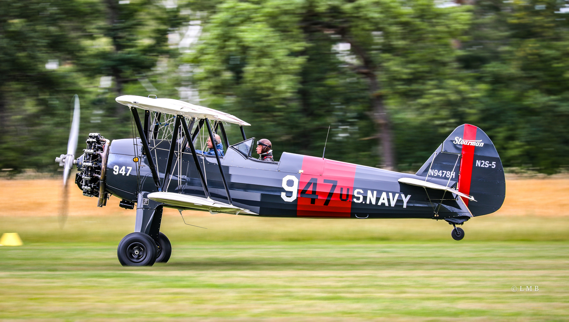 Stearman take off