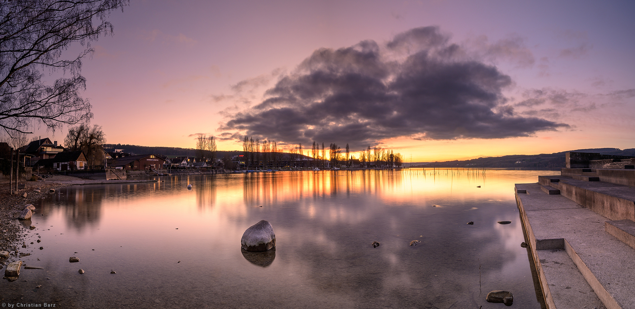 Steckborn bei Abendstimmung II