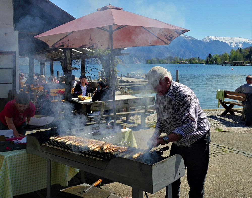 " Steckerlfisch am Traunsee "