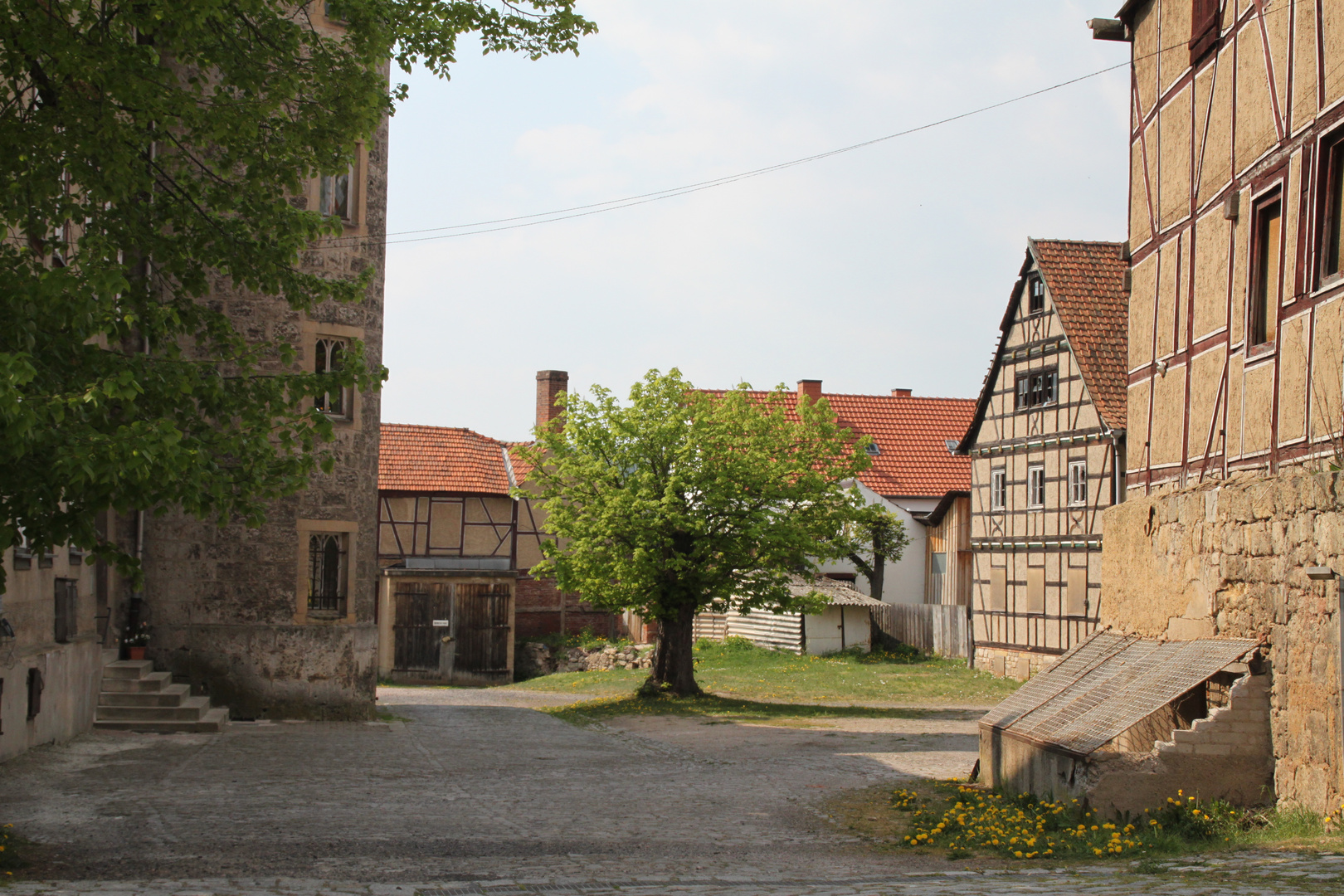 Stedtfelder Hinterhof (Farbe)