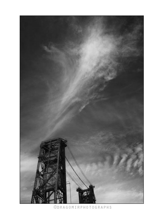 Steel Bridge Sky 