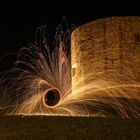 Steel Wool Photography am Hellenstein