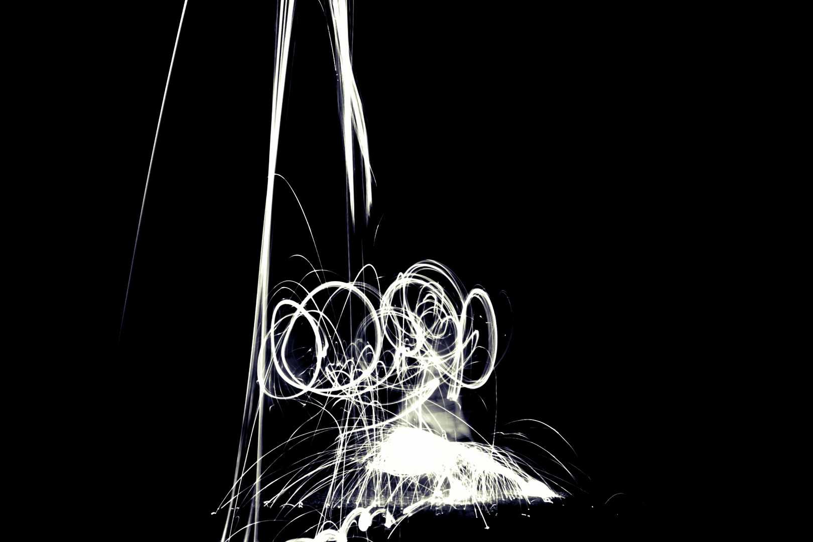 Steelwool experiment B&W