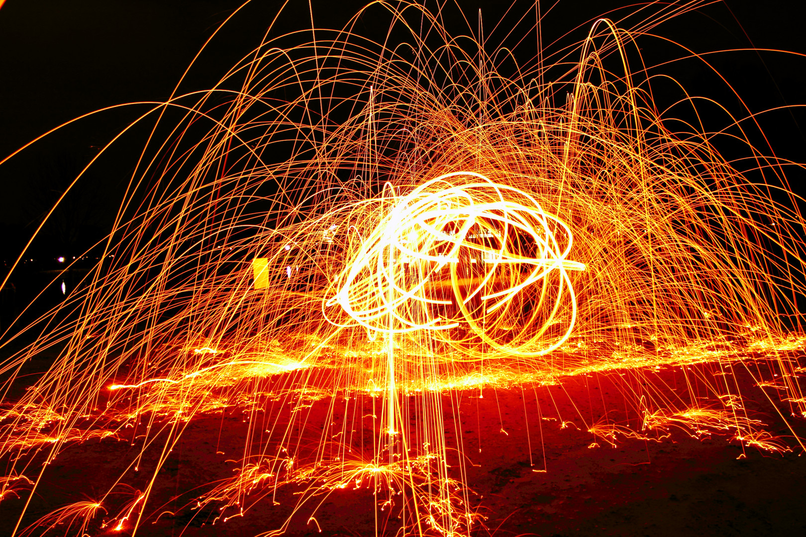 Steelwool on Fire!