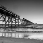 Steetley pier on the North East coast