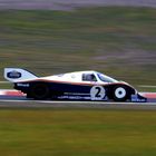 Stefan Bellof im Porsche 956 beim 1000Km Rennen auf dem Nürburgring