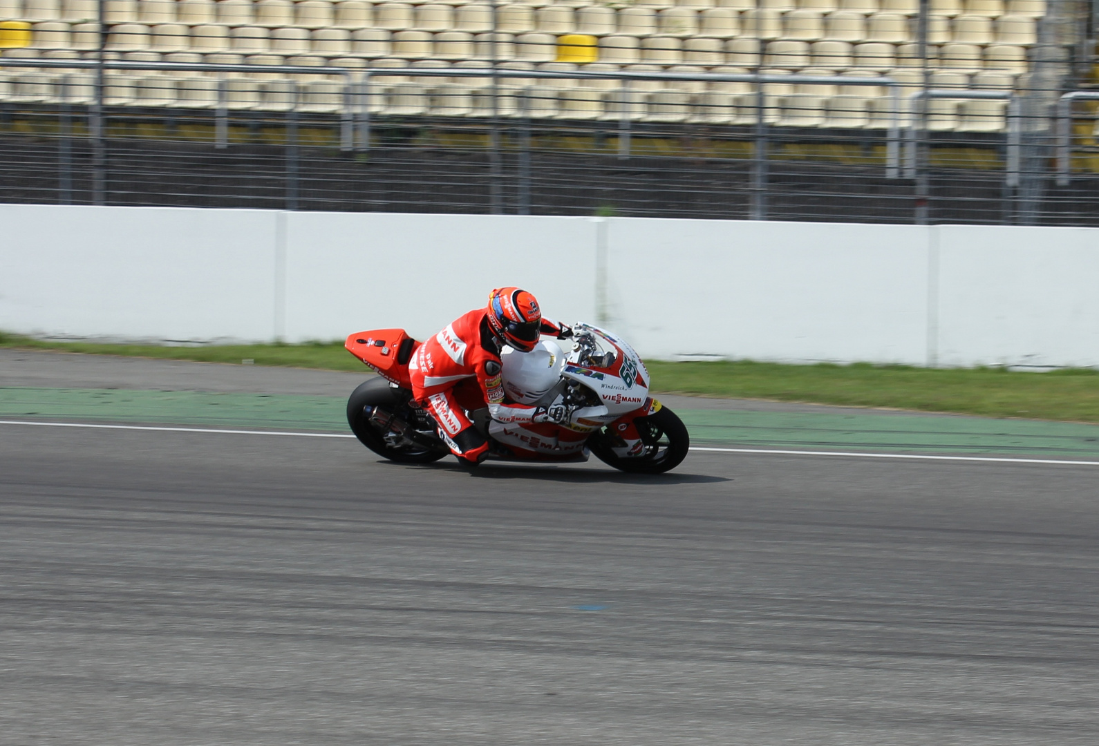 Stefan Bradl beim Testen in Hockenheim