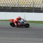 Stefan Bradl beim Testen in Hockenheim