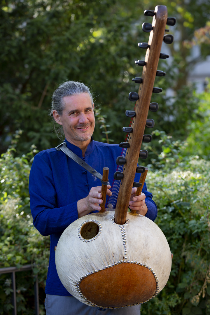 Stefan Charisius mit seiner Kora