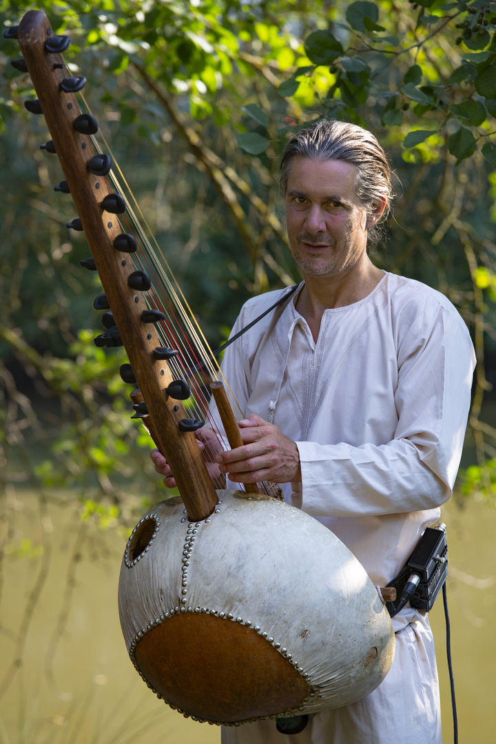 Stefan Charisius mit seiner Kora