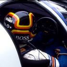 Stefan in der Box. Spa /B. 1000Km.Rennen-im Porsche 956