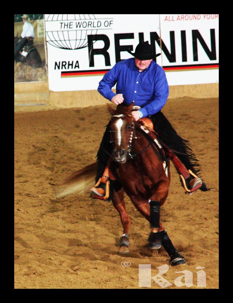 Steffen Breug beim Spin auf der Futurity 2008 in Kreuth