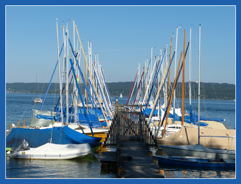 Steg am Ammersee.