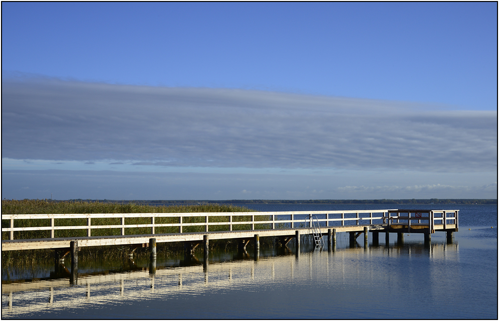 Steg am Bodden