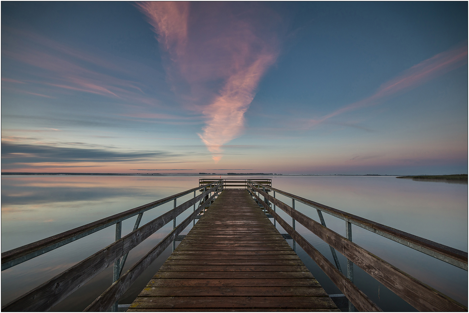 Steg am Bodden