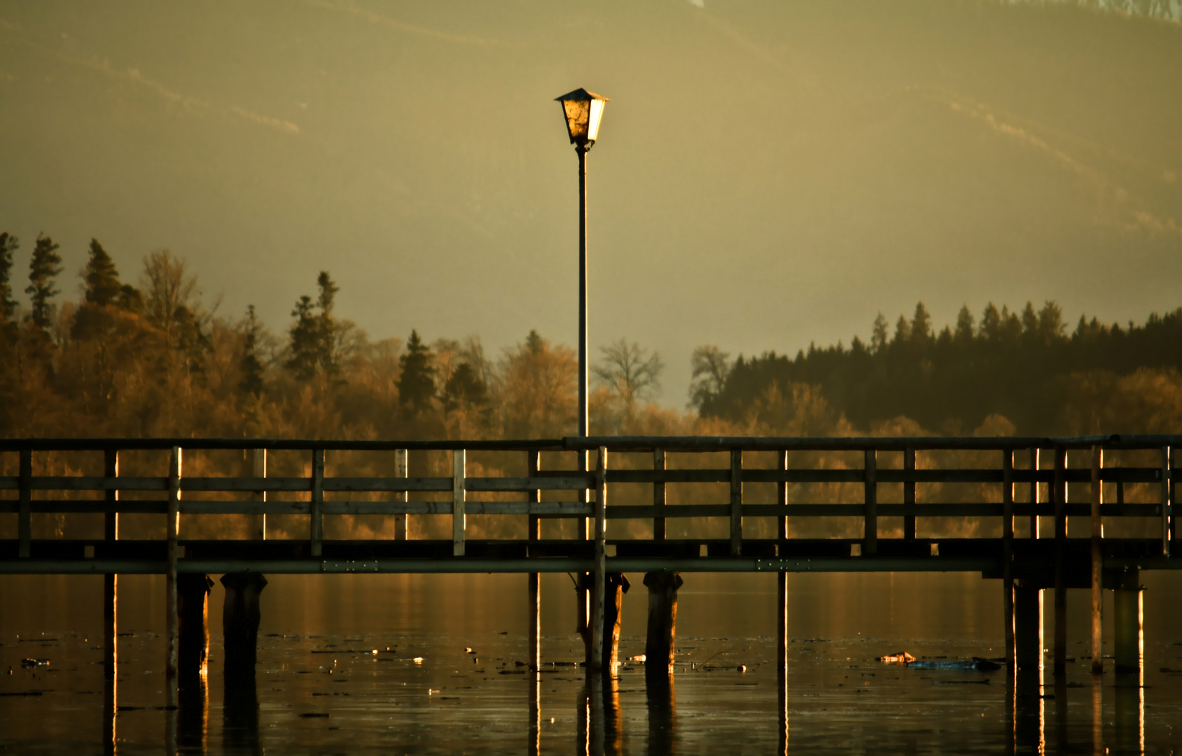 Steg am Chiemsee