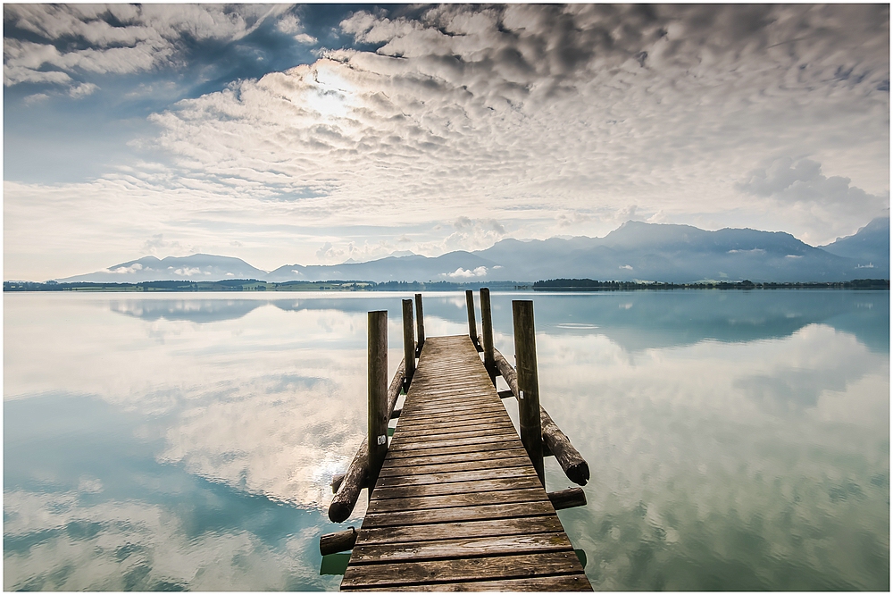 Steg am Forggensee