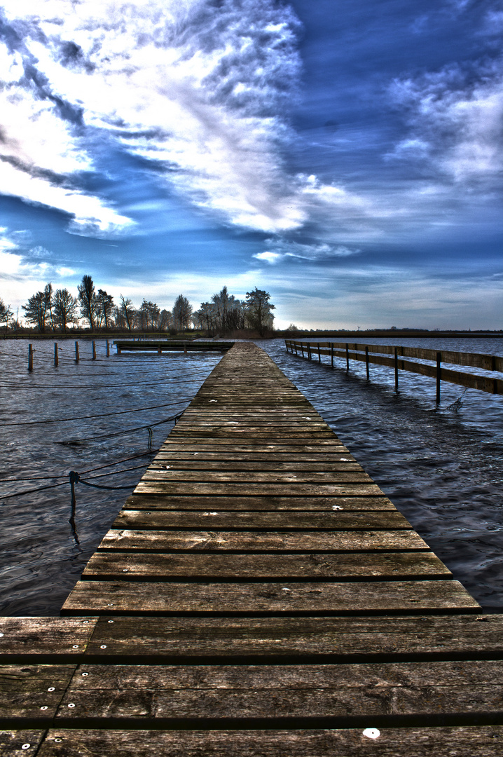 Steg am Großen Meer