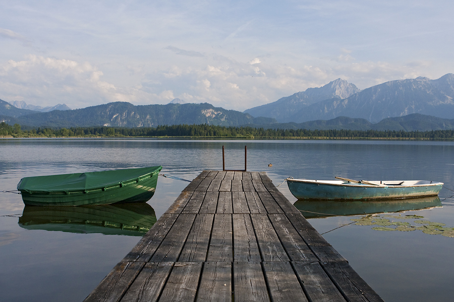 Steg am Hopfensee