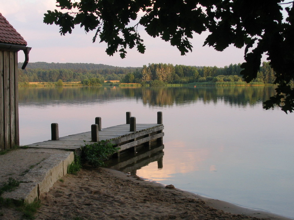 Steg am kl. Brombachsee