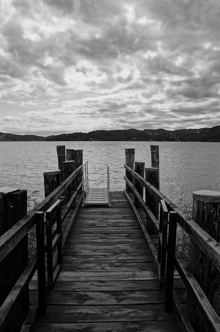 Steg am Lago di Orta