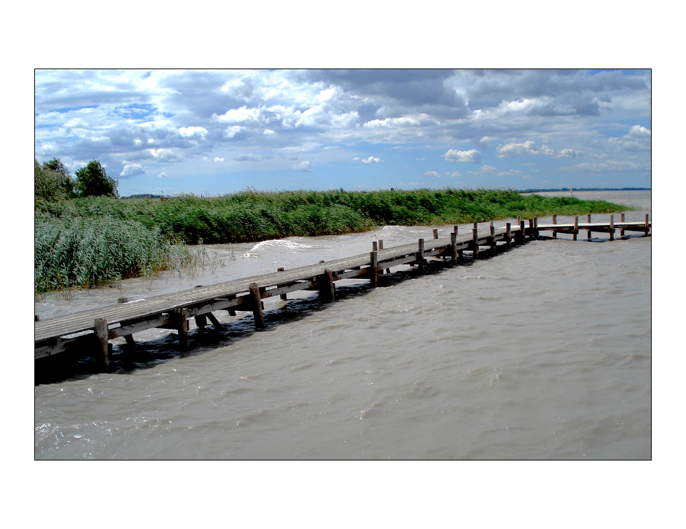 Steg am Neusiedler See (Burgenland)