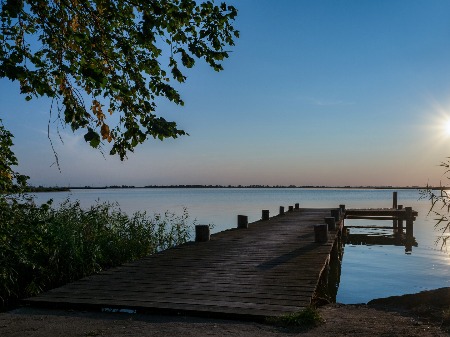 Steg am "Peene-Idyll"